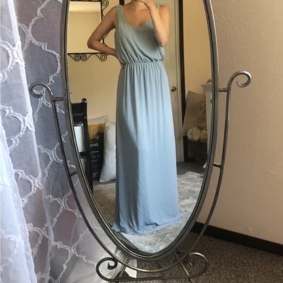 Show Me Your MuMu Dresses & Skirts - NWT Show Me Your Mumu Kendall steel blue maxi dress SMALL